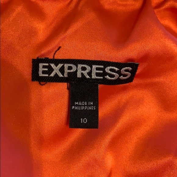 Express Strapless Dress - Picture 3 of 3